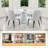Nerita 4 - Person Pedestal Dining Set-980212824-979823672