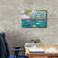 «Lark Manor», «Dock Of The Bay» par Estelle Grengs, art mural sur toile-1096679472