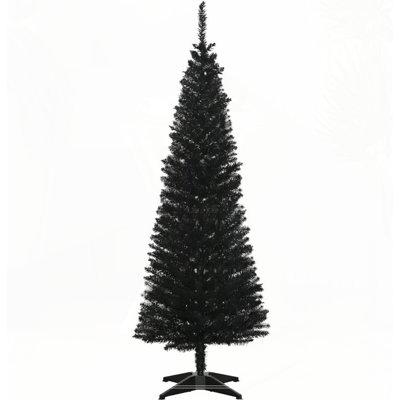 Slim Xmas Tree with Plastic Stand