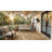 Boho UV-Resistant Woven Indoor/Outdoor Area Rug In Gray/White-1391314914-1391314915