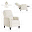 Fauteuil inclinable manuel rembourré pour le salon-2083478882