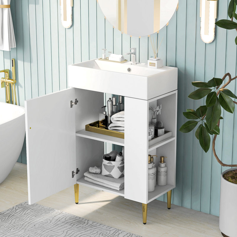 Meuble-lavabo 21,6 po (lavabo non inclus)