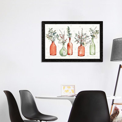 Modern Farmhouse I Christmas by Anne Tavoletti - Wrapped Canvas Painting