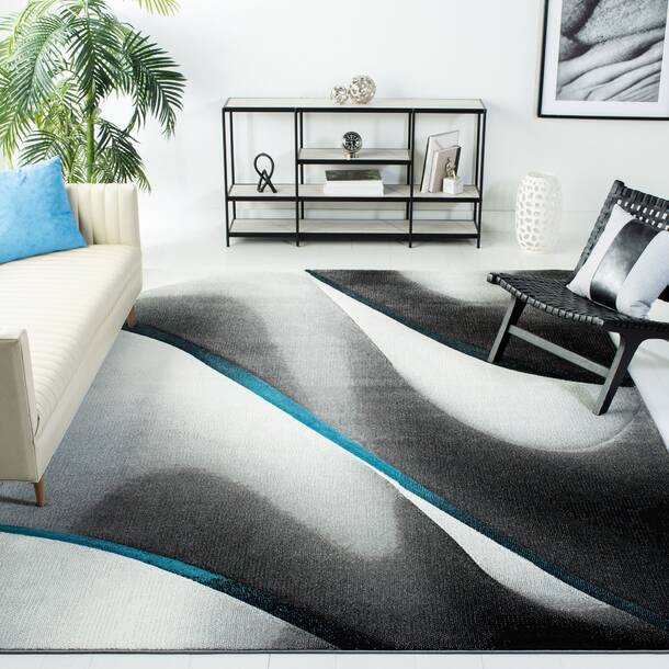 Orren Ellis Vilica Abstract Rug & Reviews | Wayfair