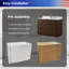 Ensemble de meuble-lavabo simple 48 po avec comptoir en quartz-724447785