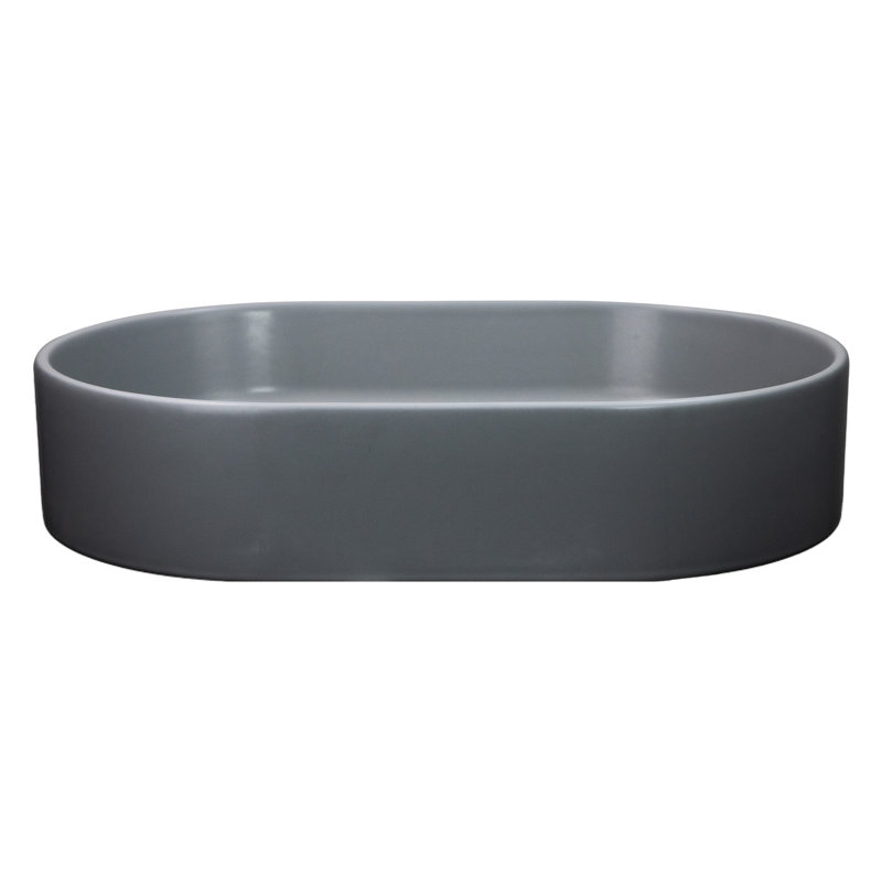 Regatta 23.75'' L Bathroom Sink, Matte Concrete
