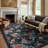 Kaldi Floral Washable Vintage Soft Non Slp Area Rugs for Living Room Bedroom Dining Room Low Pile Thin Boho Carpet-976889819-989910808