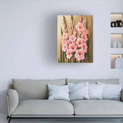 Art sur toile gladioli bolognaise, Momart