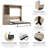 Arlex Murphy Bed with Shelving and Drawers-200047022-259911746