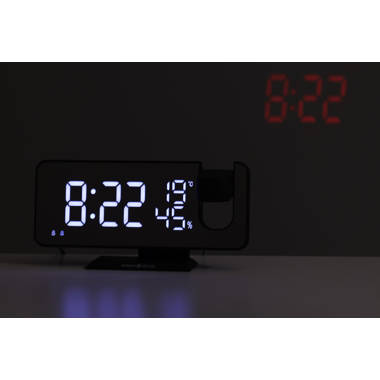 Kitchen Timer, 3 in 1 Alarm Clock, Black QHE190KLH