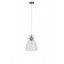 Geissler 1 - Light Silver Clear Glass Dome Suspension Pendant