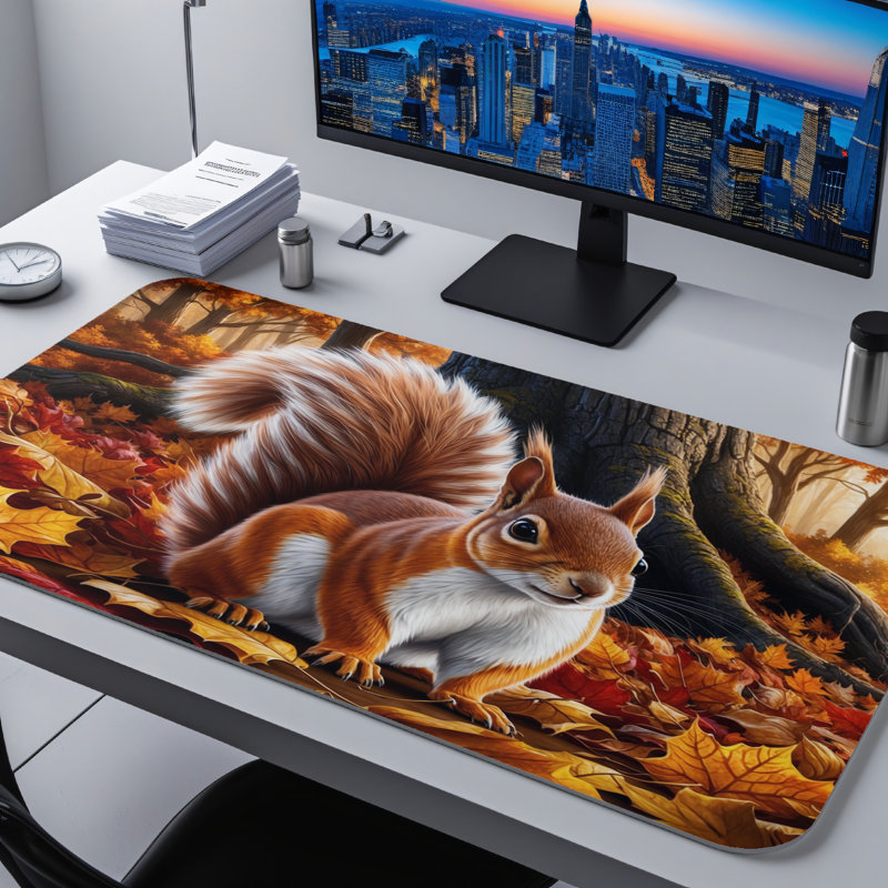 Polyester Desk Pad, 23.6x13.8