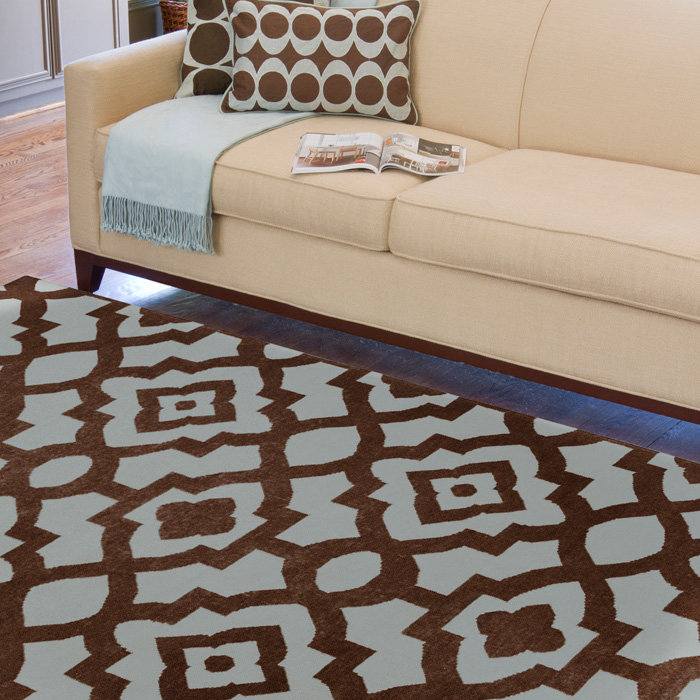 Wapping Wool Geometric Indoor Rug
