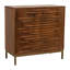 Armoire en bois de manguier de conception moderne avec façade sculptée et détails audacieux de style contemporain-763958003