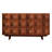 59.06"Simple Retro Brown Solid Wood Six-Drawer Chest