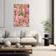 Impression d'art mural rose, nature, oiseau sauvage, jungle-2012393032