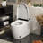 SANOXIS Smart Toilet With Smart Bidet Combo, Auto Open/close Lid, Tankless 1.28 GPF Auto Flush, Heated Seat, Warm Wash & Dryer, Deodorizer, Soft-close, Blackout Flush, And Remote Control