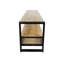 Meuble télé 60 po en bois de manguier avec tiroirs de rangement-294693283