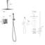 Pomme de douche à main 16 po-68073885