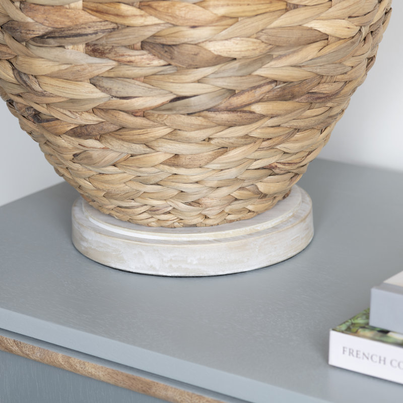 Lampe de table en rotin Atchley