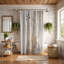 Rideau de douche 1 pièce Subdued Boho Blossoms-1449381165