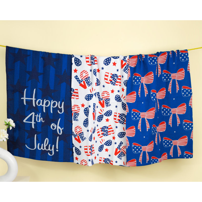 All-American Style Kitchen Towel Set