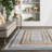 Alienor SpinClean Striped Machine Washable Area Rug-575374773