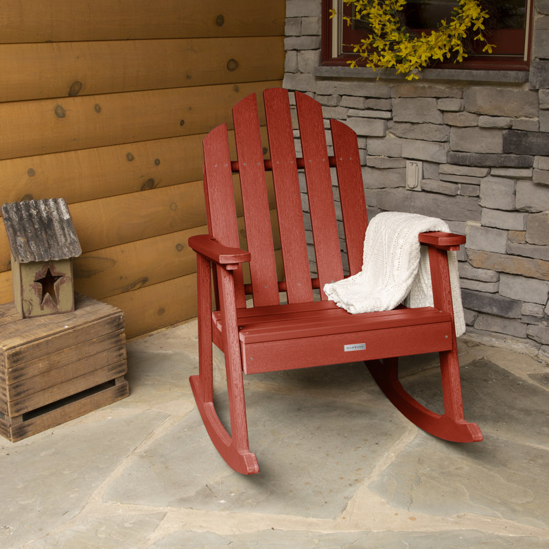 Rialto Outdoor Chair, Rustic Red