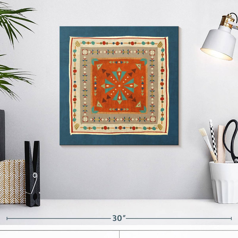 Lelar Southwest At Heart Tile V, H 16 po x l 16 po