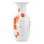 Porcelain Vase Red Lions