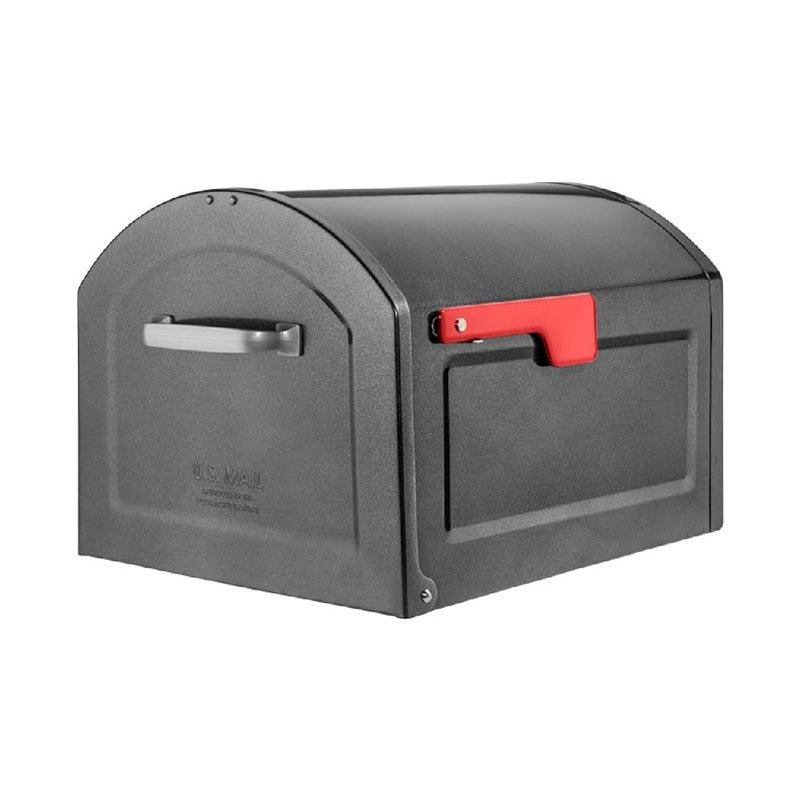 Boîte aux lettres en étain, très grand, étain