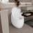 1-Piece 1.28 GPF Single Flush Egg Shape Toilet in Glossy White-122554713