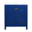 Meuble-lavabo bleu Riannon