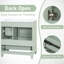 Meuble-lavabo simple 30 po avec plateau en céramique Daisy-811195081