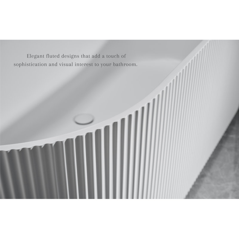 Momo 67'' L Soaking Bathtub