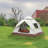 Quick-Fold Tent With Ventilation Window - Beige