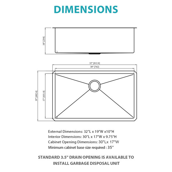 Dimensions du produit
