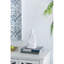 Figurine de Bouddha assis blanc 5,5 x 4,7 x 11,8 po