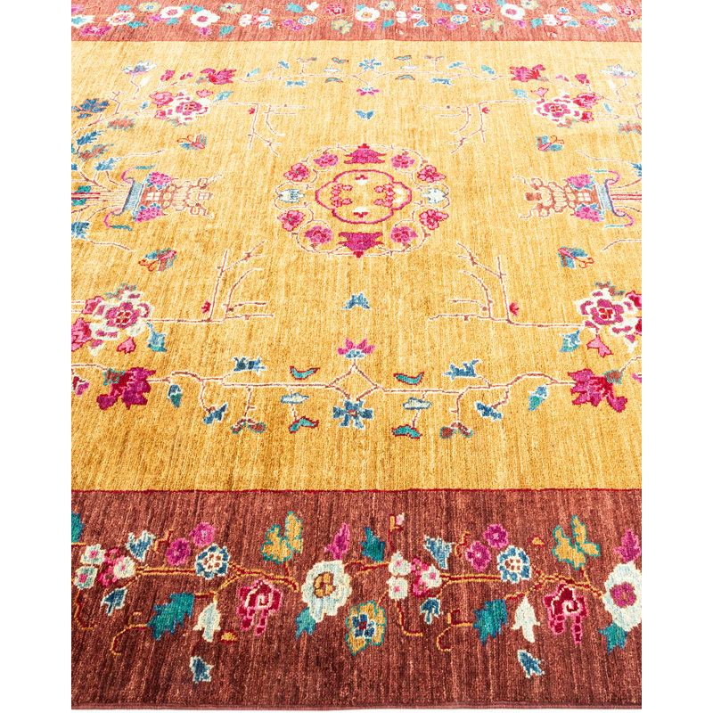 One-of-a-Kind 6' 0" X 8' 10" Hand Knotted Area Rug