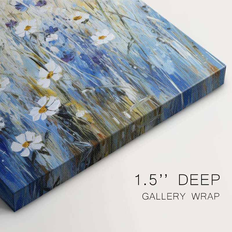 FLORAL Series XIV  -Premium Gallery Wrapped Canvas -Ready to Hang, 27" H x 18" W
