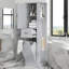Armoire de rangement de salle de bain avec tablettes réglables?-1191678282