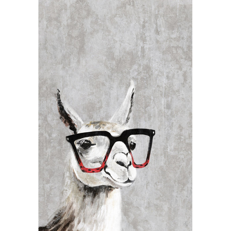 Smart Llama - reproduction sur toile, H 30 po x l 20 po x P 1,5 po