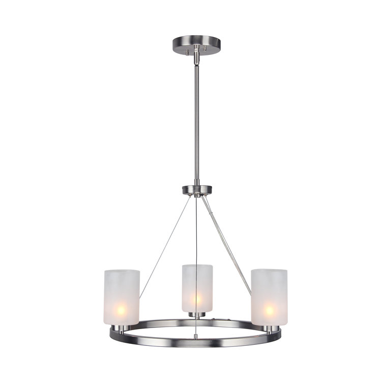 Sadowski 3 - Light Wagon Wheel Chandelier