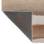 Tapis décoratif moderne à motif abstrait dégradé beige et brun-673755354