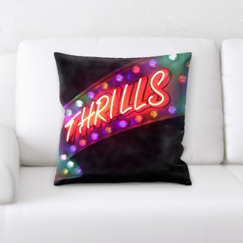 Microsuede Throw Pillow