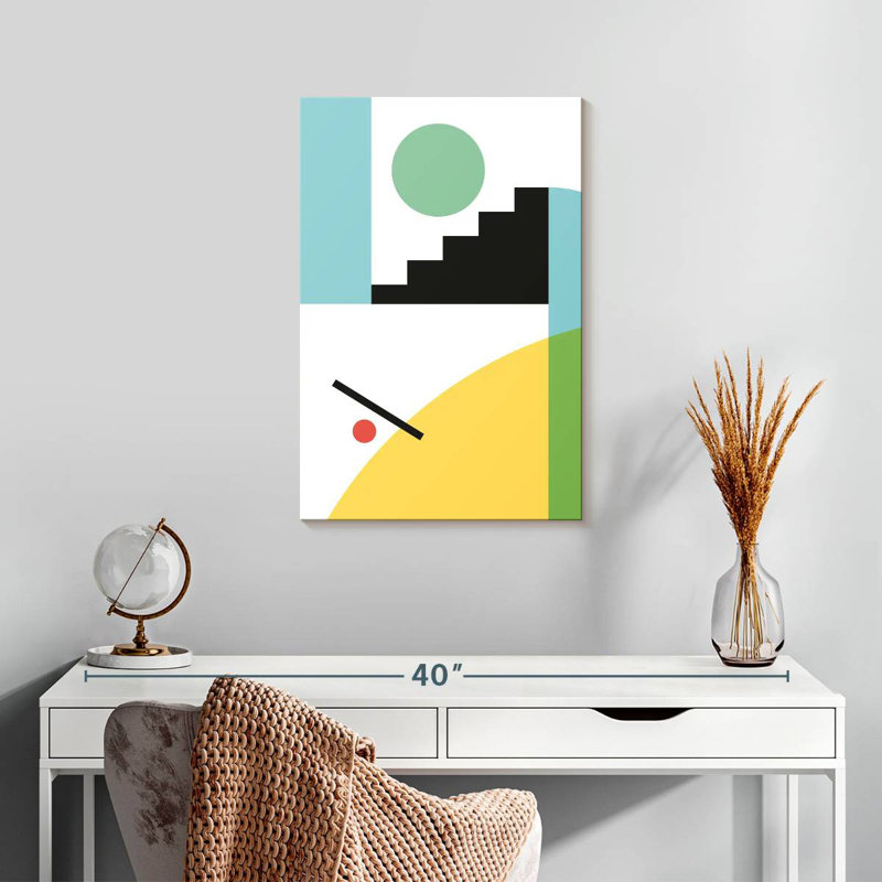 Composition géométrique Avery I, H 24 po x l 16 po