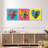" Pastel Heart Chocolates " Print-249676388