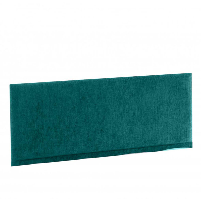 Erian Upholstered Headboard, Chenille, Teal, Small Single (2'6)
