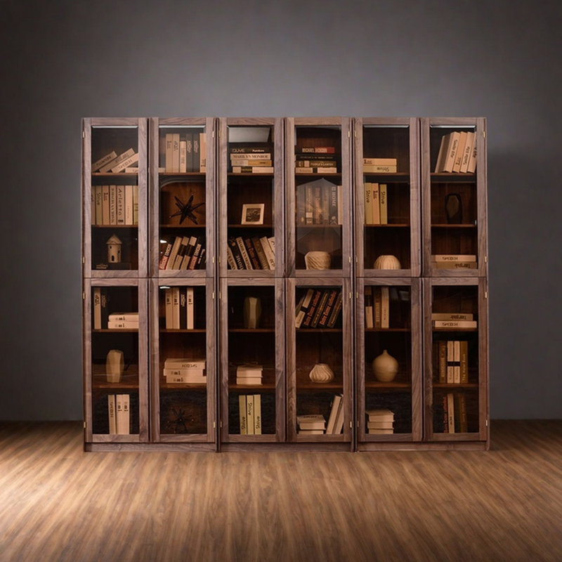 Light luxury high appearance level bookcase