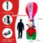 Polyester Freestanding Christmas Outdoor Decoration